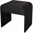 Homesphere Furniture Contemporary Black Finish Oak Night Stand
