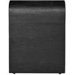 Homesphere Furniture Contemporary Black Finish Oak Night Stand