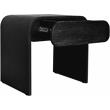 Homesphere Furniture Contemporary Black Finish Oak Night Stand