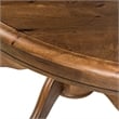 Homesphere Furniture Contemporary Crossing Pedestal Table in Natural