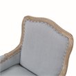 Homesphere Furniture Contemporary Accent Chair in Light Blue