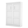 Homesphere Furniture Contemporary 59W Full Murphy Bed in White