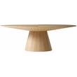 Homesphere Furniture Contemporary Natural White Oak Dining Table