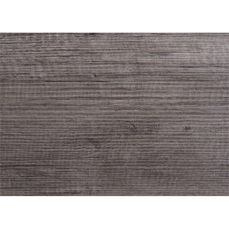 Homesphere Furniture Contemporary 2 Drawer Nightstand in Gray Oak