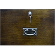 Homesphere Furniture Modern 2-Drawer Wood File Cabinet in Cherry