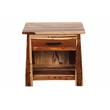 Homesphere Furniture Solid Sheesham Wood 1 Drawer Nighstand