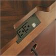 Homesphere Furniture Royale Brown Cherry 3-Drawer Nightstand