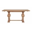 Homesphere Furniture Wood Dining Table in Rustic Honey Brown