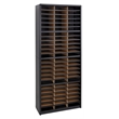 Homesphere Furniture Metal 72 Compartments Flat Files Organizer - Black