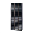 Homesphere Furniture Metal 72 Compartments Flat Files Organizer - Black