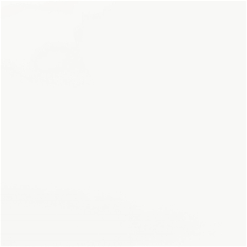 Homesphere Furniture Contemporary Wood Oval Shape Dining Table in White