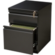 Homesphere Furniture Mobile Pedestal File 2-Drawer Box/File - Black