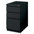 Homesphere Furniture Metal Mobile Pedestal File 3-Drawer Box/File - Black