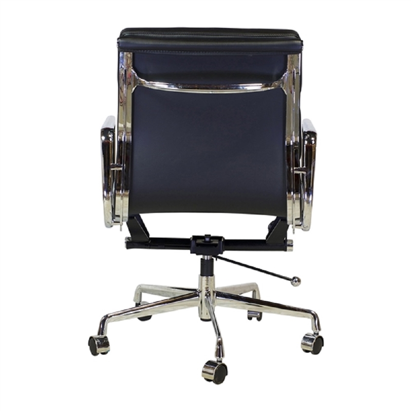 Plata Import Soft Double Padded Management Office Chair In Black