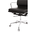 Plata Import Soft Double Padded Management Office Chair In Black