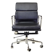 Plata Import Soft Double Padded Management Office Chair In Black