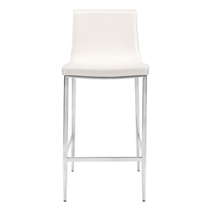 Plata Import White Dallen 26&quot Counter Stool (Set of 2)