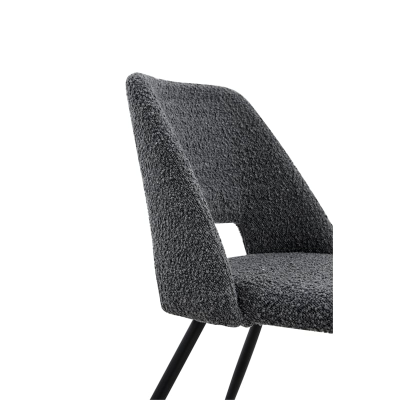 Snowflake boucle Dining Chair (set of 2)