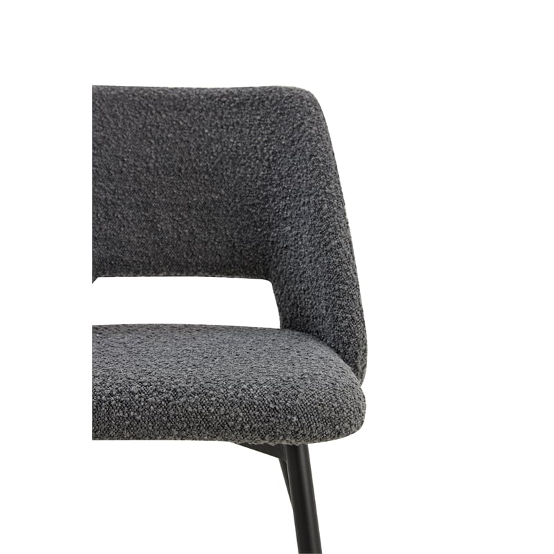 Snowflake boucle Dining Chair (set of 2)