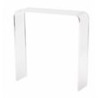 Lucite Acrylic Clear  Ruffner Console Table