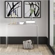 Lucite Clear Acrylic Morrigan  Console Table