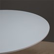 Lippa Round MDF Top Metal Base 48 Inch Dining Table