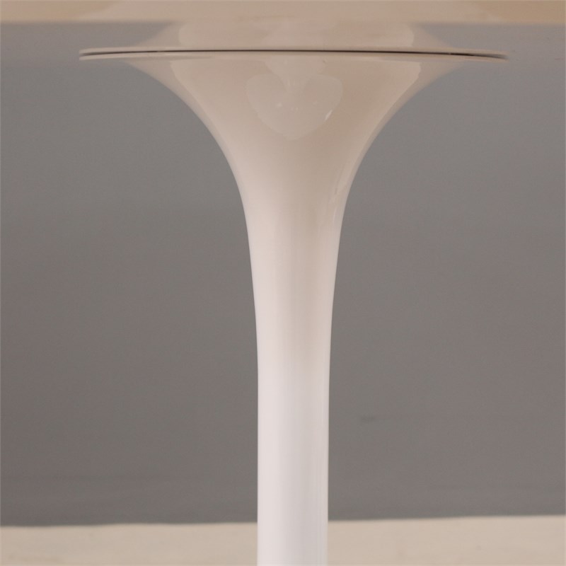 Lippa Round MDF Top Metal Base 48 Inch Dining Table