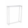 AVA Clear Lucite Acrylic Console Table 30 inch