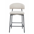 Renny Fabric Counter Height Stool (Set of 2) - Beige