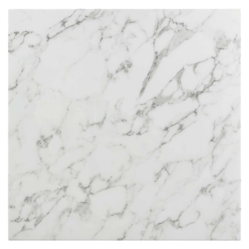 Vertex Gold Metal Stainless Steel Marble Coffee Table In Gold White