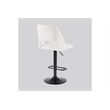 Edwin Swivel Upholstered Adjustable Height Bar Stool (Set of 2)