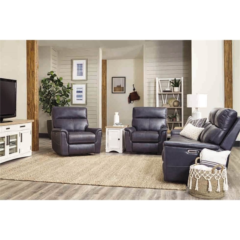 Parker House End Table Coffee Accent Table Rectangle in Wood - White