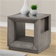 Parker House Pure Modern Oak Veneer End Table in Moonstone Finish