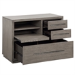 Parker House Pure Modern Wood Functional File in Moonstone Finish