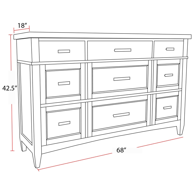 Parker House Americana Modern 68