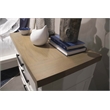 Parker House Americana 30.5'W Modern Bedroom 3 Drawer Nightstand in White
