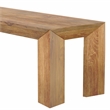 Parker House Crossings - Downtown Dining Bench in Brown Finish