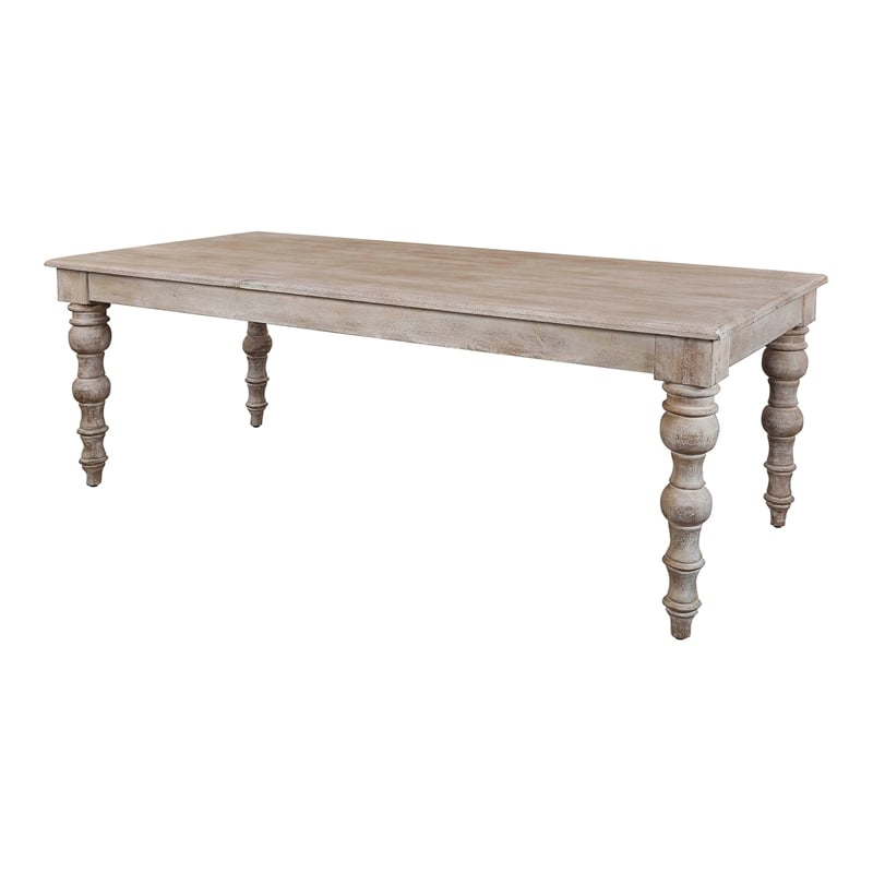 Parker House Crossings - Eden Rectangular Wood Dining Table in Off White