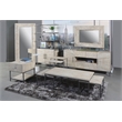 Parker House Crossings Monaco Wood Wall Mirror in Fossil Finish