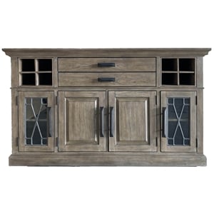 Parker House Sundance Dining 66x19&quot Wood Buffet Server in Sandstone Brown