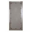 Parker House Crossings Serengeti Transitional Wood Floor Mirror in Gray