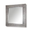 Parker House Crossings Serengeti Transitional Wood Wall Mirror in Gray