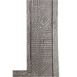 Parker House Crossings Serengeti Transitional Wood Wall Mirror in Gray