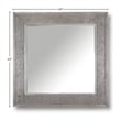 Parker House Crossings Serengeti Transitional Wood Wall Mirror in Gray