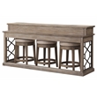 Parker House Sundance Wood Everywhere Console Table in Sandstone Brown
