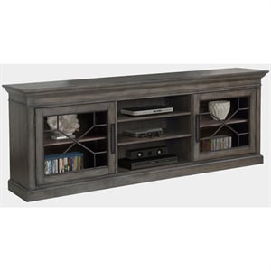 Parker House Sundance 92&quot Traditional Wood TV Console in Smokey Brown