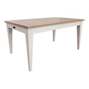 Parker House Americana Modern Dining 60&quot Rectangular Wood Dining Table in White