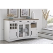 Parker House Americana Modern Wood Dining Buffet Server in White