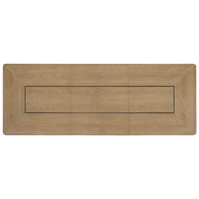 Parker House Escape Traditional Wood Extendable Dining Table in Natural