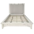 Parker House Americana Modern Traditional Wood King Platform Bed in White